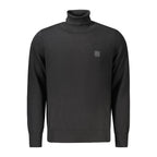 Black Wool Men's Sweater