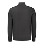 Black Wool Men's Sweater