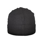 Black Wool Men's Cap