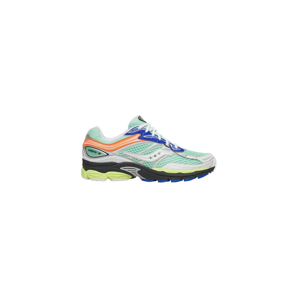 Green Synthetic Athletic Sneakers
