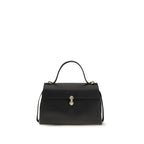 Black Calf Leather Bos Taurus Handbag