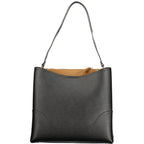Black Polyurethane Womens Bag