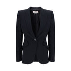 Black Acetate Blazer