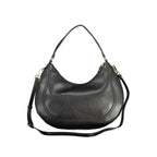 Black Polyurethane Women Bag