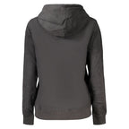 Black Cotton Women's Sweatshirt
