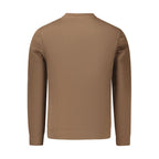 Brown Cotton Men's Sweatshirt
