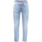 Blue Cotton Men's Jeans