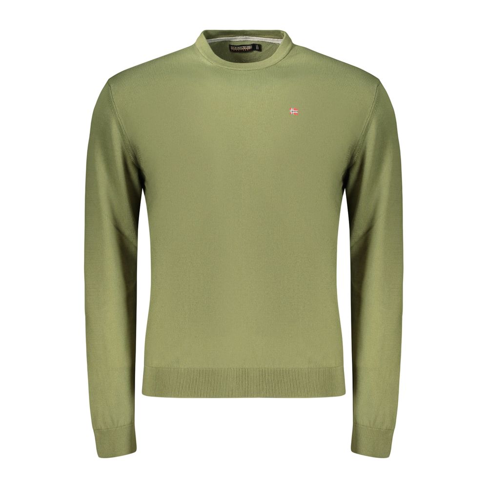 Green Cotton Sweatshirt