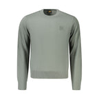 Green Cotton Sweatshirt