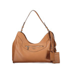Brown Polyethylene Handbag