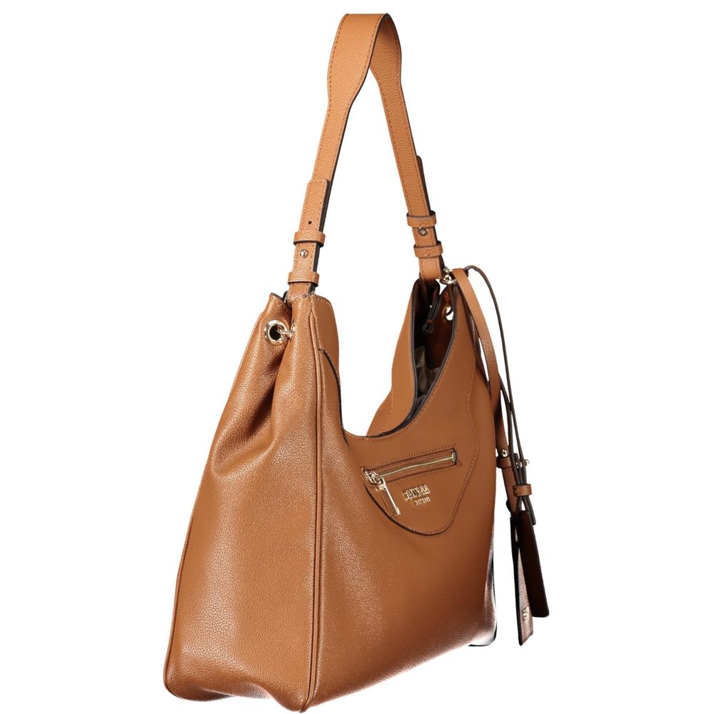 Brown Polyethylene Handbag