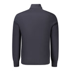 Blue Cotton Turtleneck
