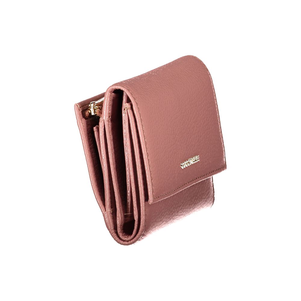Pink Leather Wallet