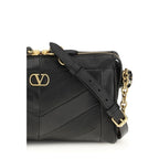 Black Napa Leather / Calf Bos Taurus Shoulder Bag