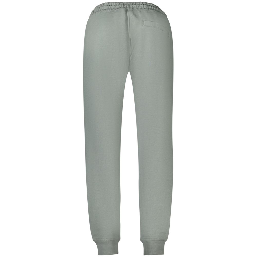 Green Cotton Men's Trouser
