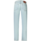 Azzurro Cotton Uomo Jeans