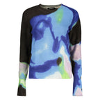 Blue Acrylic Women's Sweater
