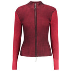 Red Viscose Women's Top