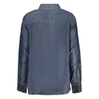 Blue Lyocell Womens Shirt