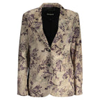Green Polyester Women's Jacket