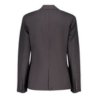 Black Viscose Womens Jacket