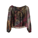 Green Polyester Women's Shirt