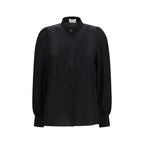 Black Silk Blouse