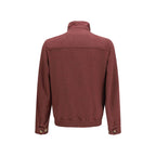 Bordeaux Wool Oves Aries Full-Length Jacket