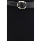 Black Viscose Leggings