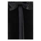 Black Polyester Casual Dress