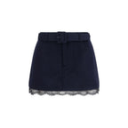 Blue Wool Oves Aries Bermuda Shorts