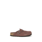 Bordeaux Suede Leather Mules