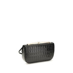 Black Calf Leather Bos Taurus Shoulder Bag