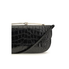 Black Calf Leather Bos Taurus Shoulder Bag