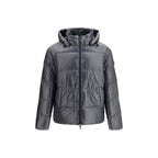 Gray Nylon Shell Jacket