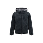 Gray Nylon Shell Jacket