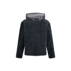 Gray Nylon Shell Jacket