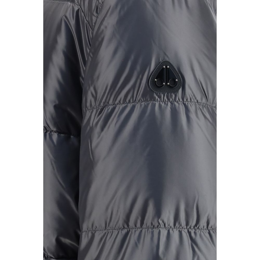 Gray Nylon Shell Jacket