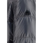 Gray Nylon Shell Jacket