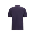 Purple Cotton Polo Shirt
