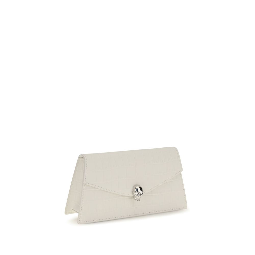 White Calf Leather Bos Taurus Shoulder Bag