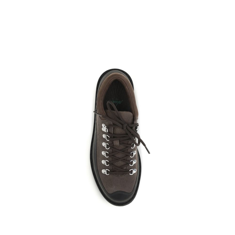Brown Calf Leather Bos Taurus Sneakers