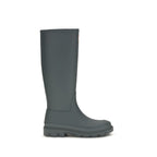 Gray Rubber Rain Boots