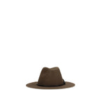Brown Eco Fabric Fedora
