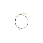 Brown Silver Bracelet