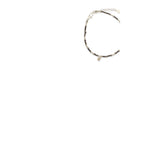 Brown Silver Bracelet