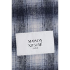 Gray Alpaca Vicugna Pacos Scarf