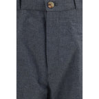 Gray Wool Oves Aries Dress Pants