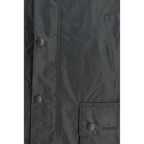 Bicolor Cotton Full-Length Jacket