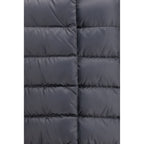 Black Polyamide Full-Length Jacket